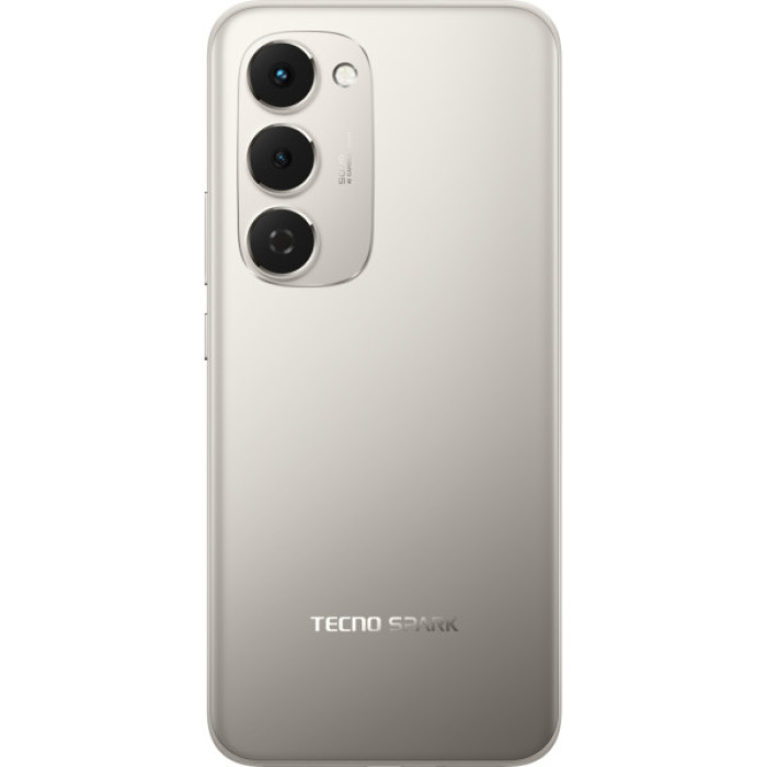 Мобільний телефон Tecno Spark 40 Pro+ 8/256Gb Moon Titanium (4894947096358)