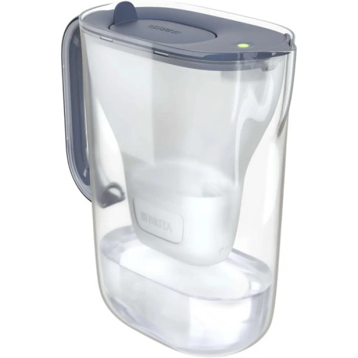 Фільтр-глечик Brita Style Essential MXPro 2.4л + 3 картриджа сіро-блакитний (1058103)