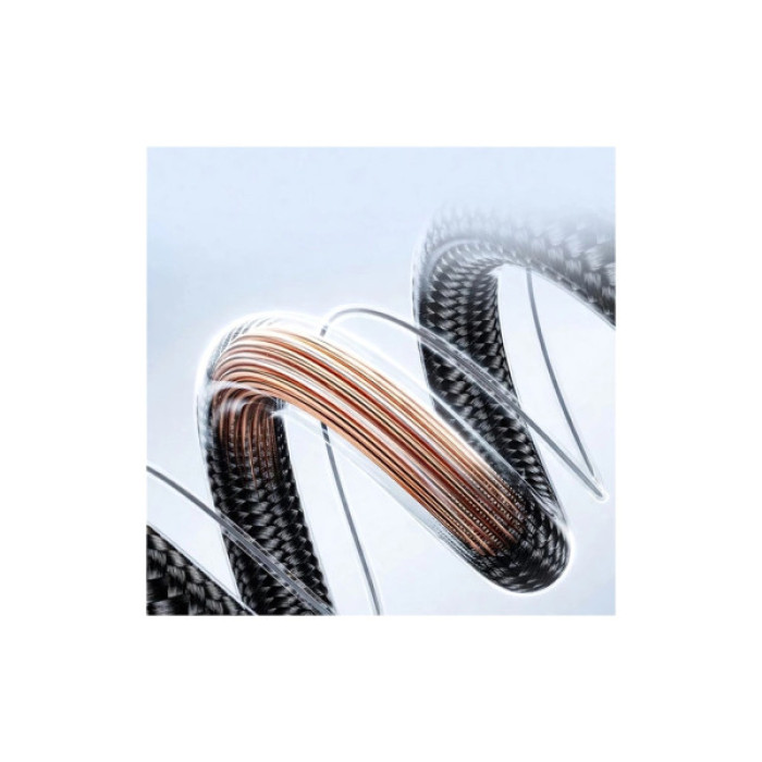 Кабель мультимедійний 3.5mm M to 6.5mm M 1.2m Essager (EYPMM-XL0G-P)