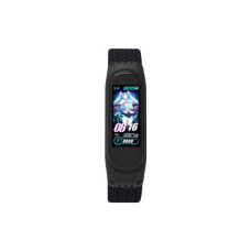 Ремінець до фітнес браслета Armorstandart Braided Solo Loop для Xiaomi Mi Band 4/5/6 Black size S (ARM59177)
