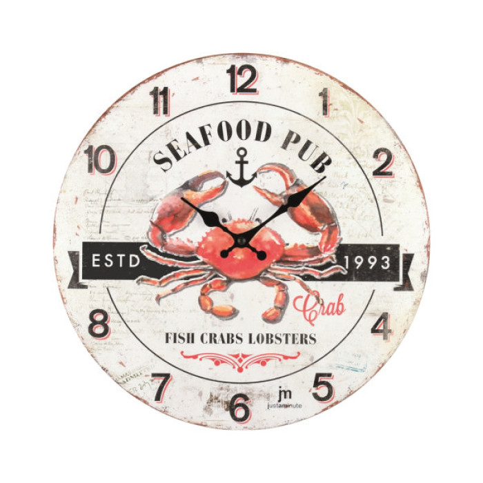 Настінний годинник Lowell 21494