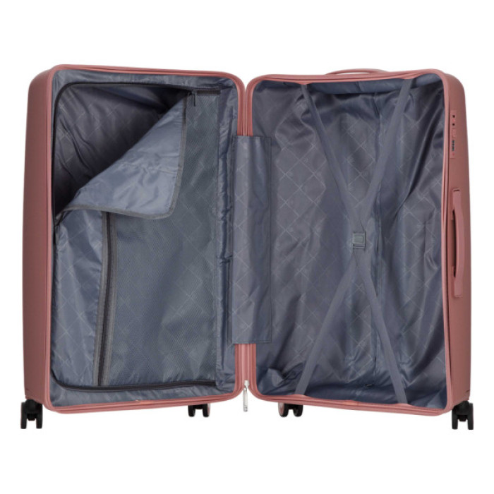 Набір валіз 2E M7979 (L+M+S) рожево-золотий (2E-PP-M7979-SET3-RG)