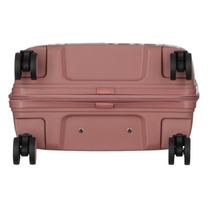 Набір валіз 2E M7979 (L+M+S) рожево-золотий (2E-PP-M7979-SET3-RG)