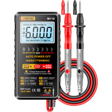 Цифровий мультиметр ANENG M119, V, A, R, C, T, F, функція hFE (M119)
