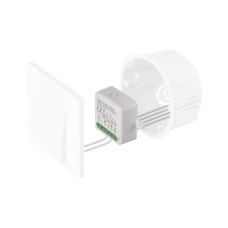 Модуль управління розумним будинком EMOS H5109 Smart Motor Control ZigBee 3.0 Single Channel (H5109)