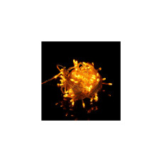 Гірлянда Voltronic 100 LED Діод Yellow, 10 м., 8 режимів, прозора (Garl-100LED-10mY)