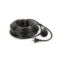 Мережевий подовжувач PowerPlant 30 м, 2x1.0мм2, 8А (JY-3021/30) (PPEA08M300S1)