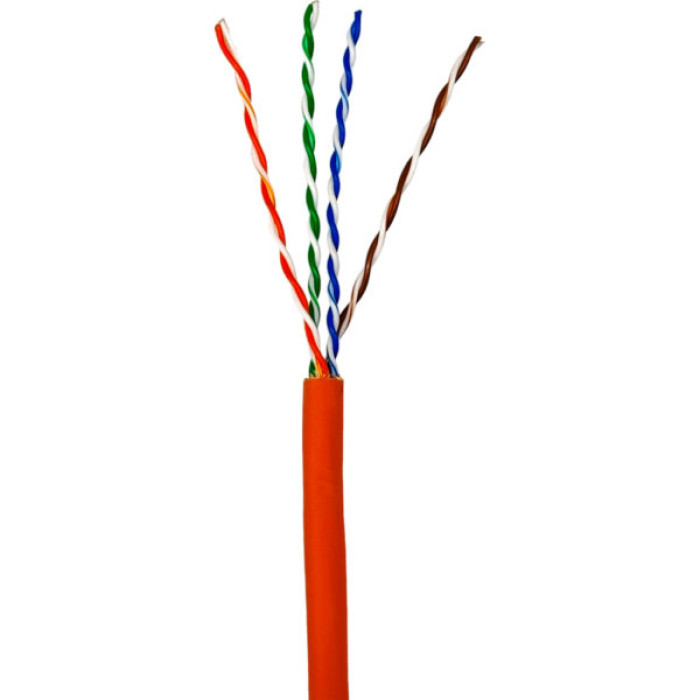 Кабель мережевий GEAR UTP 305м, cat.5e, CCA, 4*2*0,50, LSZH, indoor (GEC-UTPLCCA050305)