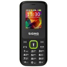Мобільний телефон Sigma X-style 171 MINI Track Black-Green (4827798813720)