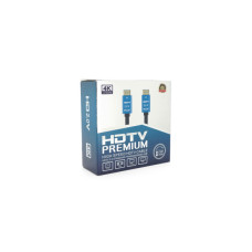 Кабель мультимедійний HDMI M to HDMI M 25.0m V2.0 4Kx2K black Merlion (YT-HDMI(M)/(M)4KV2.0-25m/19123)