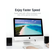 Патч-корд 0.75м, UTP cat 6 RJ-45 black Vention (IBABE)