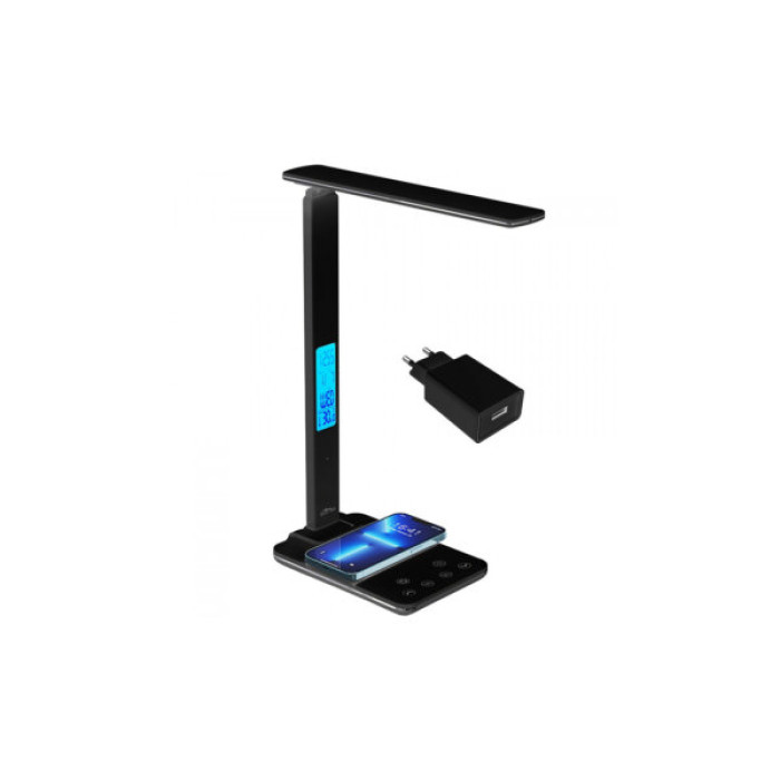 Настільна лампа Media-Tech MT222, QI, 3000-6500К, 750 Lm, black (MT222K)