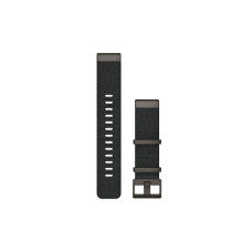 Ремінець до смарт-годинника Garmin MARQ, QuickFit 22m, Jacquard-weave Nylon Strap, Heathered Black (010-12738-03)