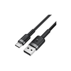 Дата кабель USB 2.0 AM to USB-C 1.2m 60W black Acefast (6974316285144)