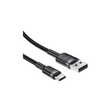 Дата кабель USB 2.0 AM to USB-C 1.2m 60W black Acefast (6974316285144)