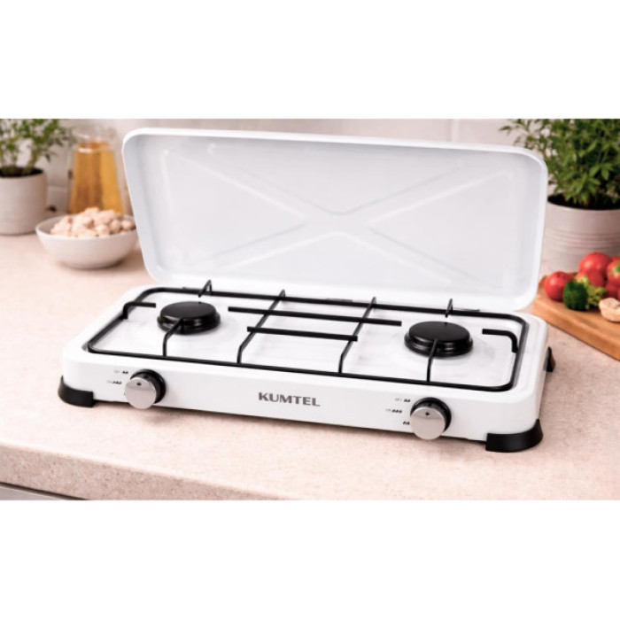Настільна плита KUMTEL HGCL-1002W