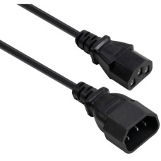 Кабель живлення C13 to C14 1.8m 0.75mm2 copper Vinga (VYPCC13141875CU)