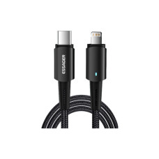 Дата кабель USB-C to Lightning 1.0m 20W black Essager (EXCTL-CG01)