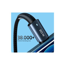 Дата кабель USB-C to Lightning 1.0m 20W black Essager (EXCTL-CG01)