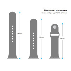 Ремінець до смарт-годинника Armorstandart Sport Band (3 Straps) для Apple Watch 49/46/45/44/42 (Series 1-3) Blue (ARM65089)