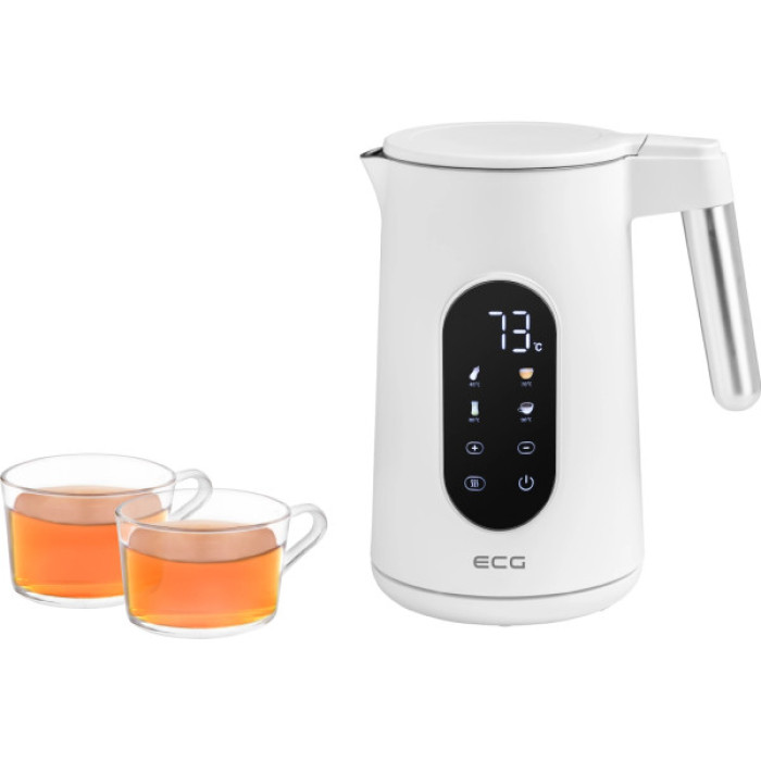 Електрочайник ECG RK 1799 Smart White