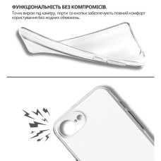 Чохол до мобільного телефона BeCover Apple iPhone 17e Transparent (715147)