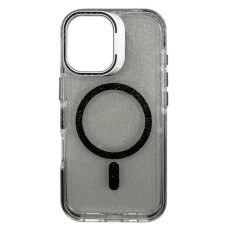 Чохол до мобільного телефона BeCover FIBRA Star Shine MagSafe Apple iPhone 17 Black (715411)