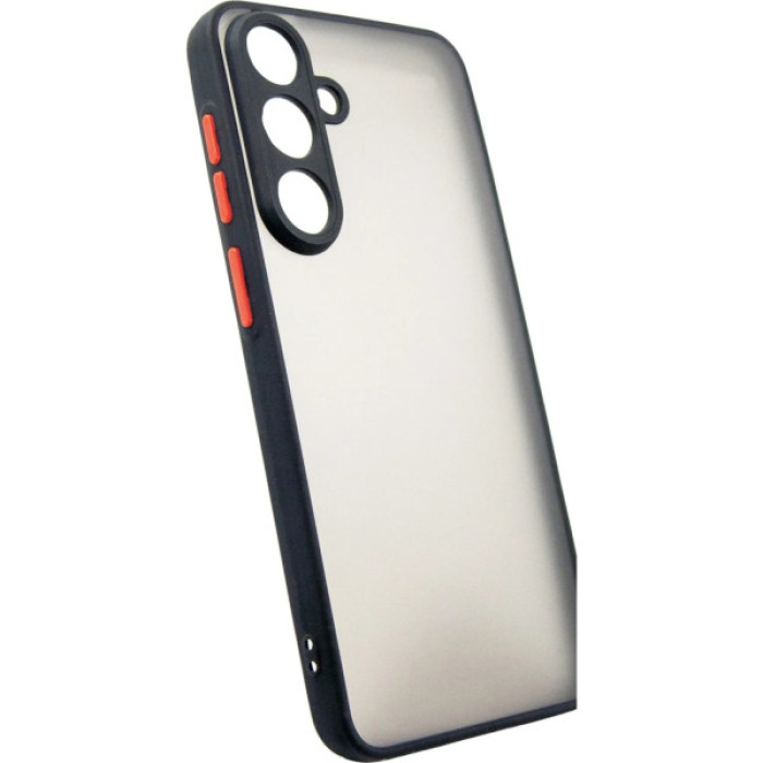 Чохол до мобільного телефона Dengos Matte Samsung Galaxy S25 FE Black (DG-TPU-MATT-169)