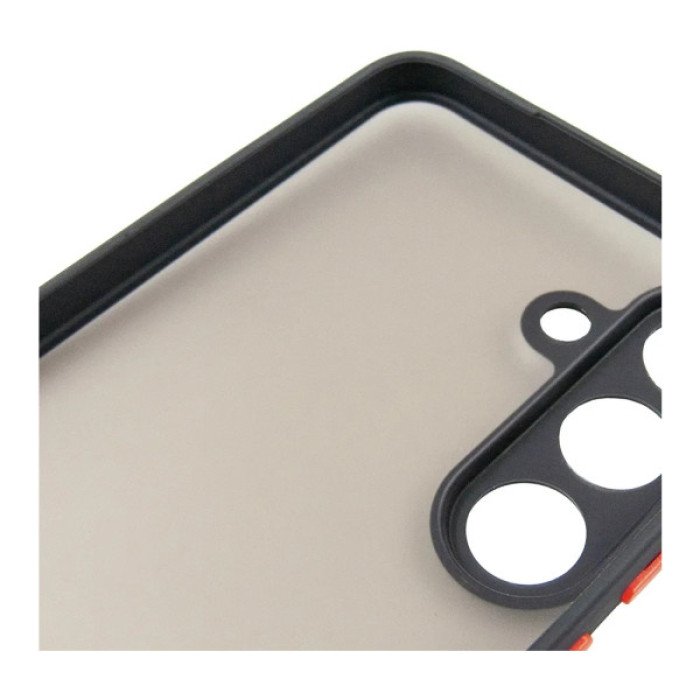 Чохол до мобільного телефона Dengos Matte Samsung Galaxy S25 FE Black (DG-TPU-MATT-169)