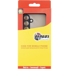 Чохол до мобільного телефона Dengos Matte Samsung Galaxy S25 FE Black (DG-TPU-MATT-169)