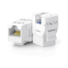Модуль Keystone RJ45 UTP cat.6 NW186 Unshielded Module 180° White Ugreen (30844)