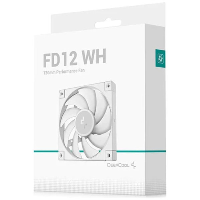 Кулер до корпусу Deepcool FD12 WH (R-FD12-WHNPN1-G)