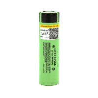 Акумулятор 18650 3400mah (3200-3400mah), 3.7V(2.75-4.2V), Green Liitokala (Lii-34B)