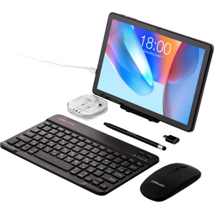 Планшет Teclast P33T KIT 10.1 3/64Gb Wi-Fi Blue Клавіатура/Миша/Навушники/Підставка/Стилус/Чохол (6940709688045)