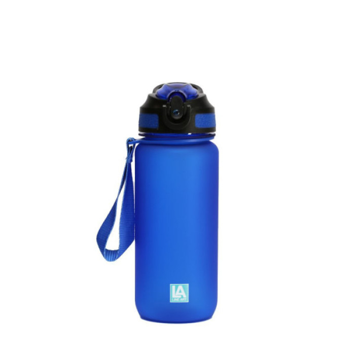 Пляшка для води Line Art Merlo 600 мл синій (60013818LA-03)