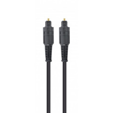 Кабель мультимедійний Optical Toslink 1.0m black Cablexpert (CC-OPT-1M)