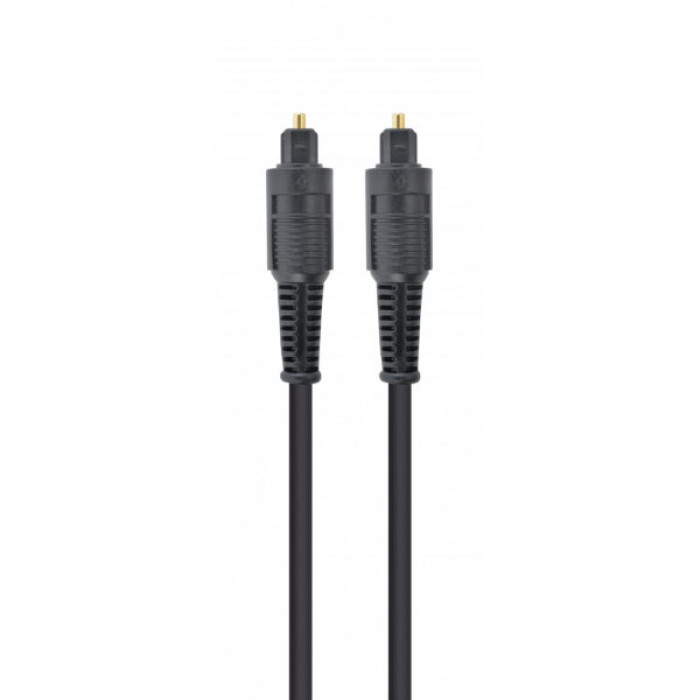 Кабель мультимедійний Optical Toslink 1.0m black Cablexpert (CC-OPT-1M)