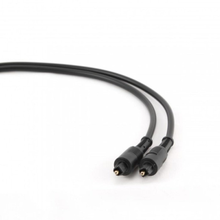 Кабель мультимедійний Optical Toslink 1.0m black Cablexpert (CC-OPT-1M)