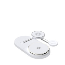 Зарядний пристрій Armorstandart Wireless Charging H101 3 in 1 Magnetic White (ARM78102)