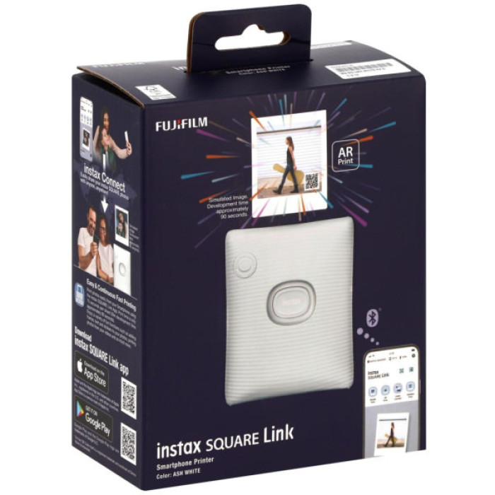 Сублімаційний принтер Fujifilm INSTAX SQ Link White (16785470)