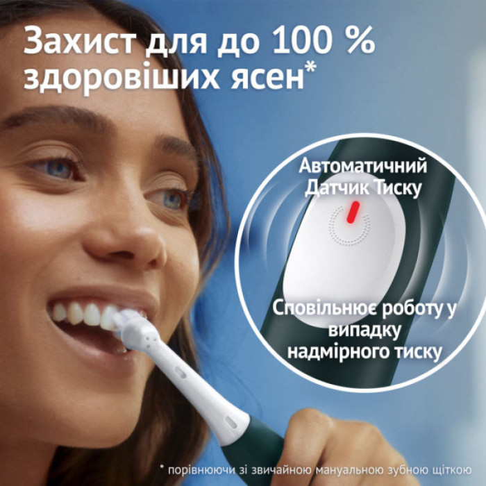 Електрична зубна щітка Oral-B Series 2 iOS2.1C9.0 Green (8700216611848)