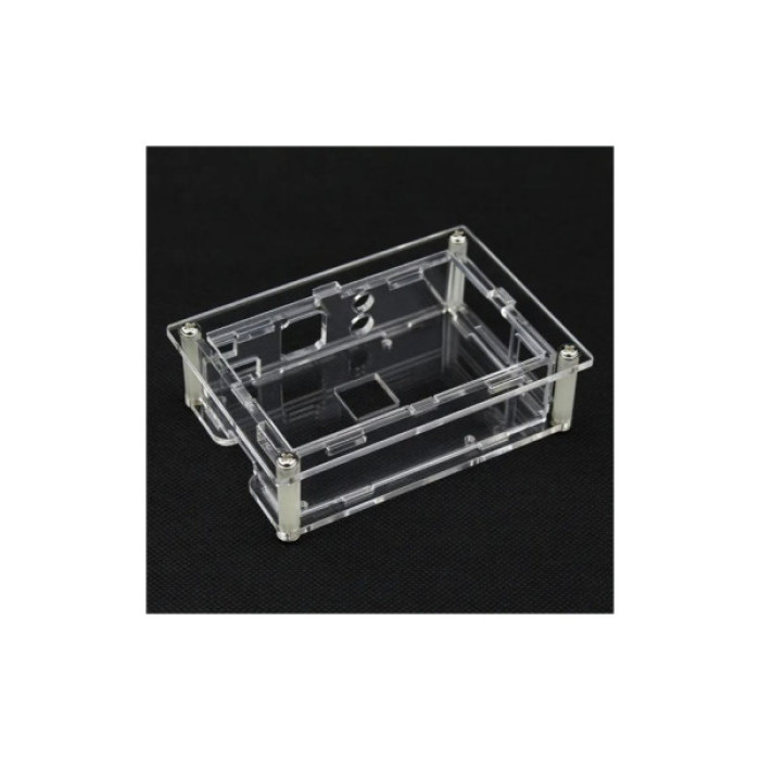 Корпус для Мікро ПК Raspberry Pi для PI4 прозорий (Acrylic, for 3.5 inch LCD) (RA575)