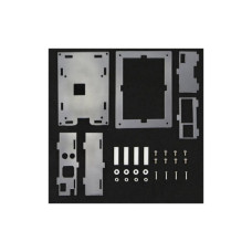 Корпус для Мікро ПК Raspberry Pi для PI4 прозорий (Acrylic, for 3.5 inch LCD) (RA575)