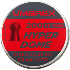 Пульки Umarex Hyperdome 4,5 мм 0,36 г 200 шт (4.1717)