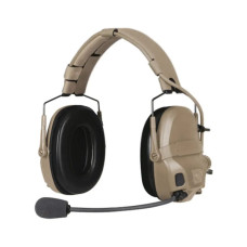 Навушники для стрільби Ops-Core AMP Communication Headset-Connectorized. Верхній тримач. Tan (N101153-01-0000)