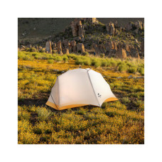 Намет Naturehike надлегкий одномісний NH21ZP003 сіро-жовтий (6927595775424)