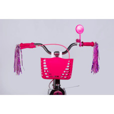 Велосипед Formula 20" Kid FLOWER PREMIUM BH рама-10" ST 2026 чорний з рожевим (OPS-FRK-20-242)