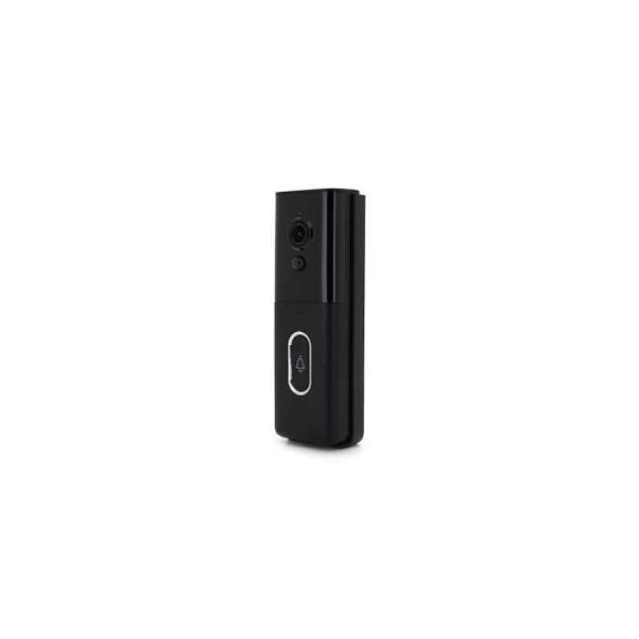 Дверний дзвінок YOSO Wi-Fi video 2MP battery -18650 SD card black (DoorVision-WIFI-02-2)