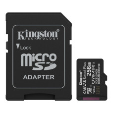 Карта пам'яті Kingston 256GB microSDXC class 10 UHS-I V10 A1 Canvas Select Plus (SDCS3/256GB)