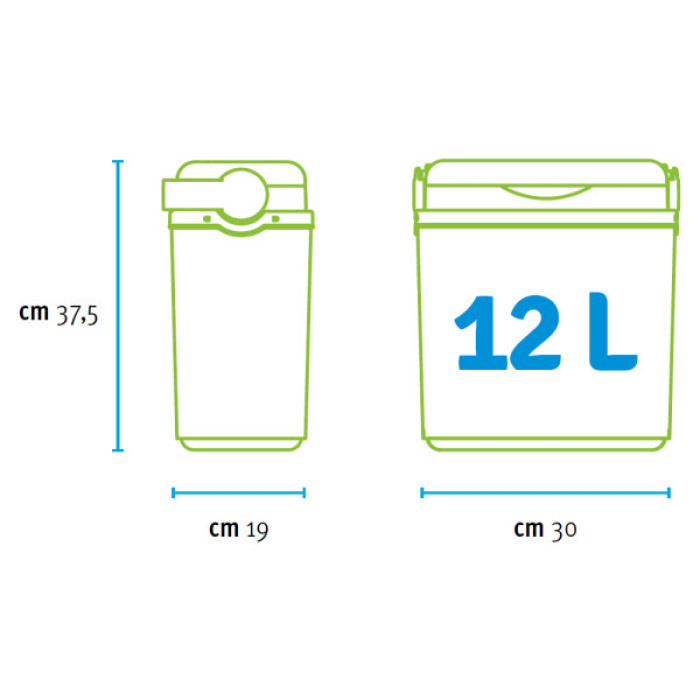 Термобокс Adriatic 12 л Blue (8002936901507)